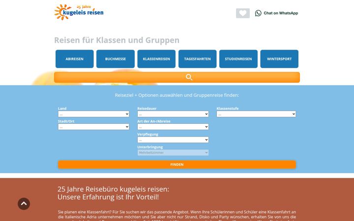 Screenshot of kugeleis.de