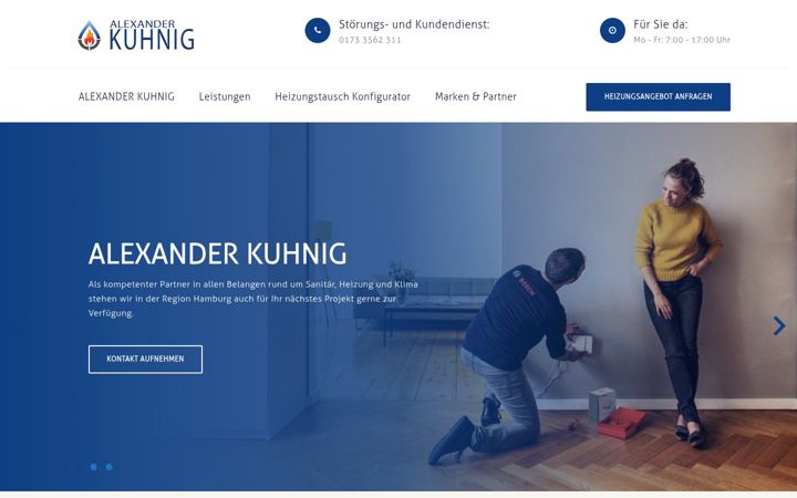 Screenshot of kuhnig-hls.de