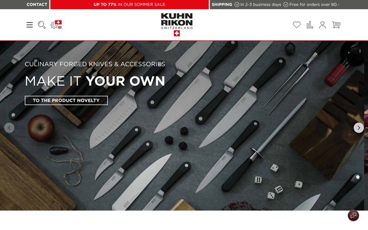 Screenshot of kuhnrikon.com