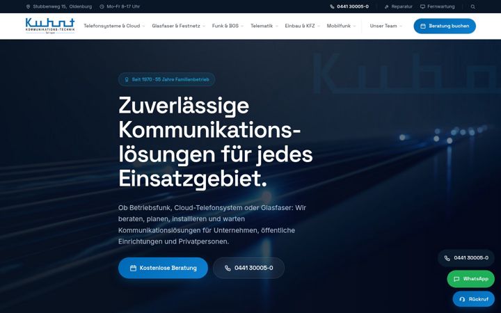 Screenshot of kuhnt-shop.de
