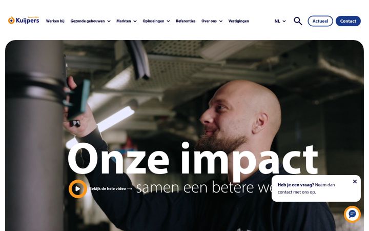 Screenshot of kuijpers.nl