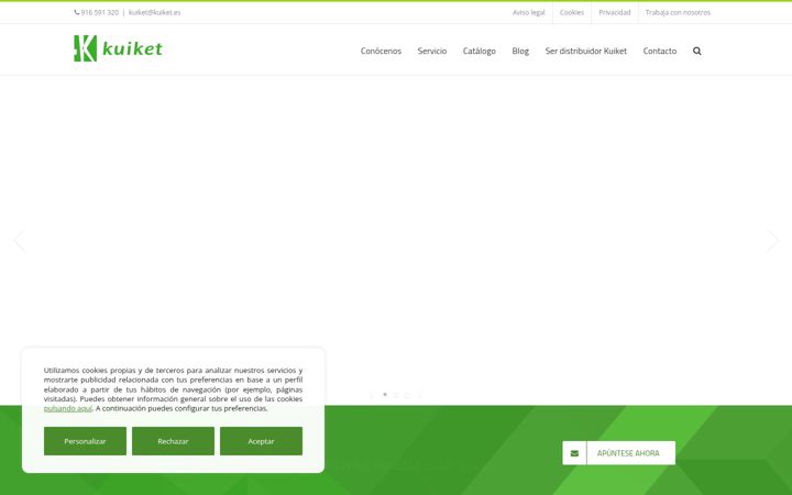 Screenshot of kuiket.es