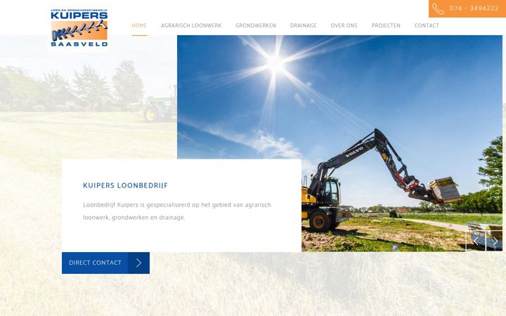 Screenshot of kuipersloonbedrijf.nl