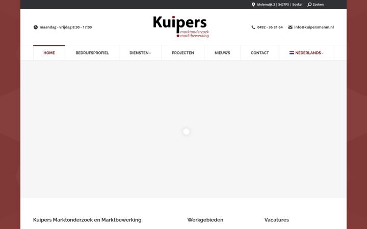 Screenshot of kuipersmenm.nl