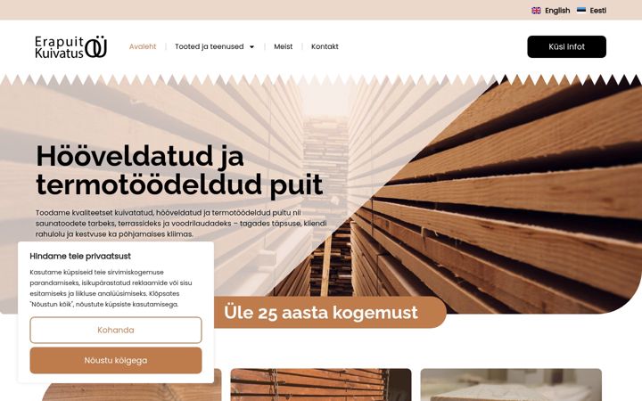 Screenshot di kuivatus.com