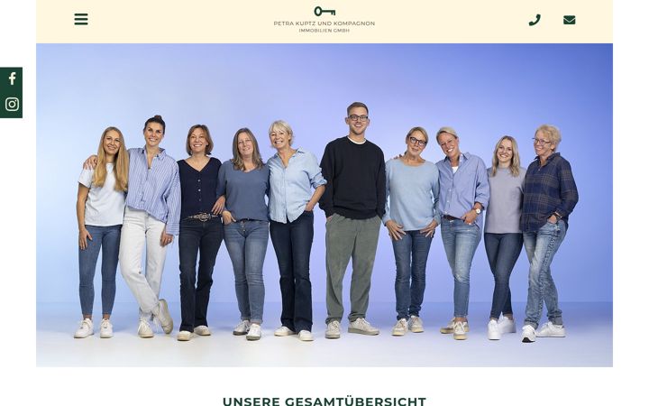 Screenshot of kuk-immo.de