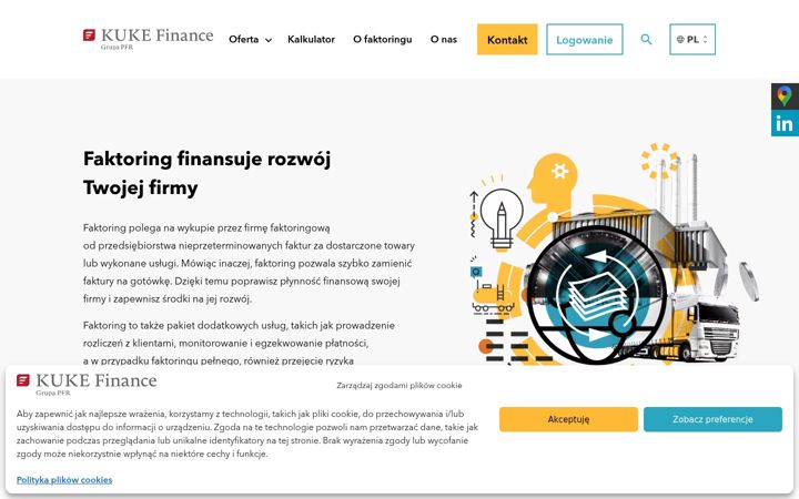 Screenshot of kuke-finance.pl