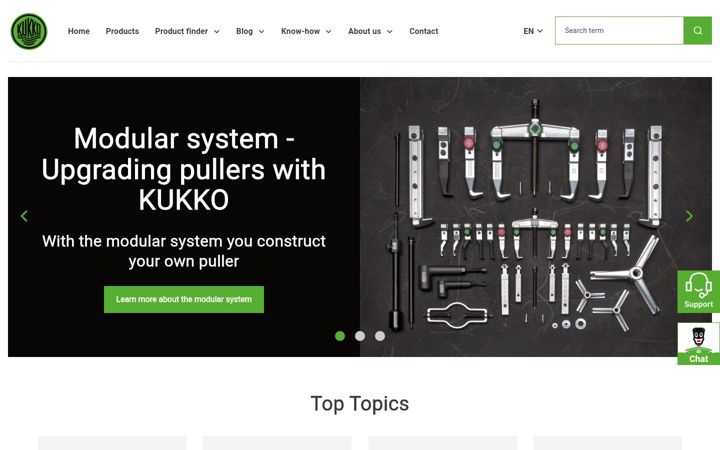 Screenshot of kukko.com