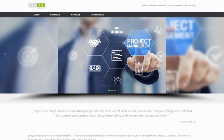 Screenshot of kukloss.de