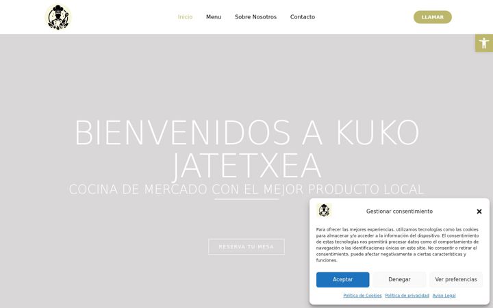 Screenshot of kukojatetxea.eu