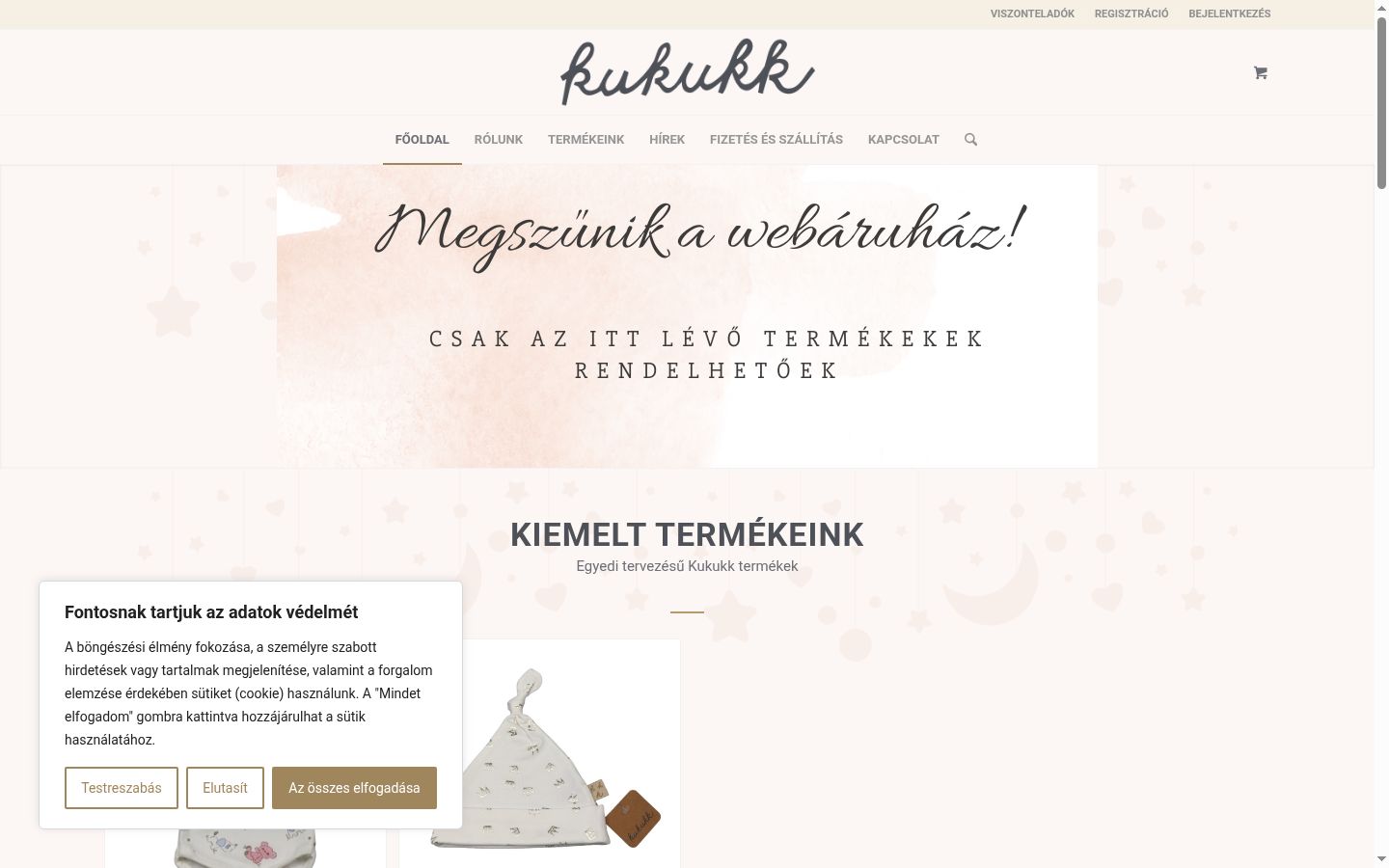 Ekrānuzņēmums ar piekrišanas baneri, kas tika rādīts pirms jebkādas mijiedarbības