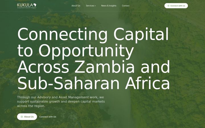 Screenshot of kukulacapital.com
