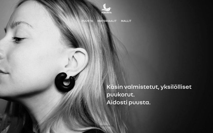 Screenshot of kukunta.fi