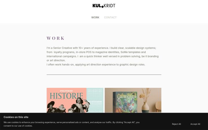 Screenshot of kul-kridt.dk