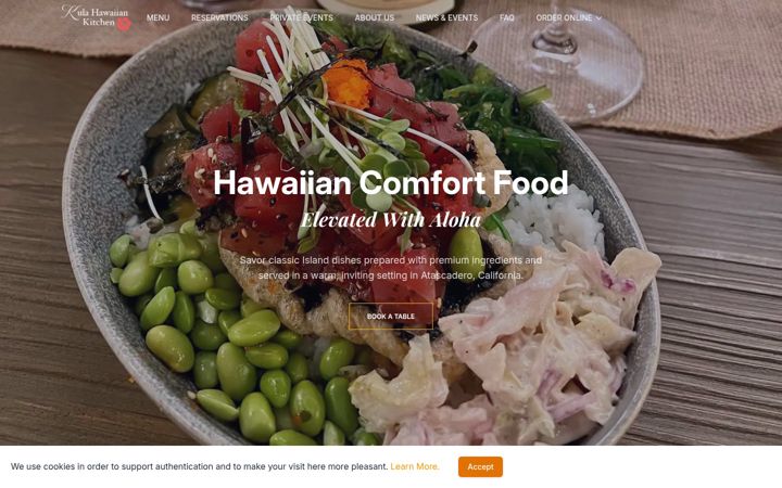 Képernyőkép: kulahawaiiankitchen.com