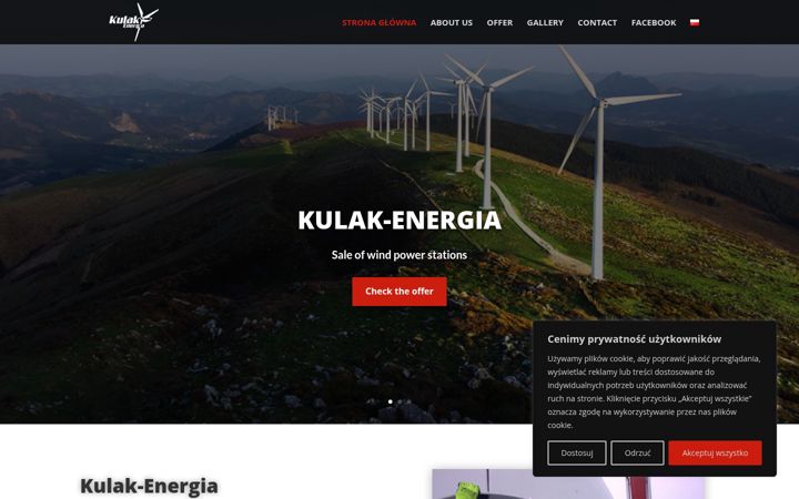 Screenshot of kulak.com.pl