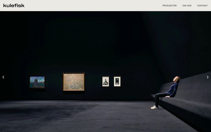 Screenshot of kulefisk.no