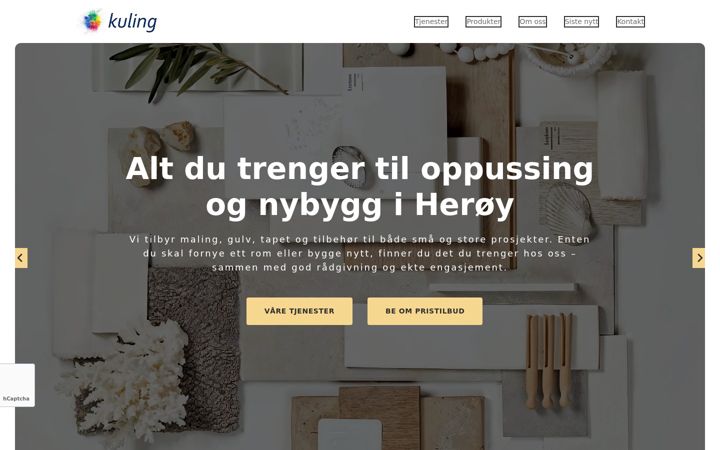 Screenshot of kuling.no