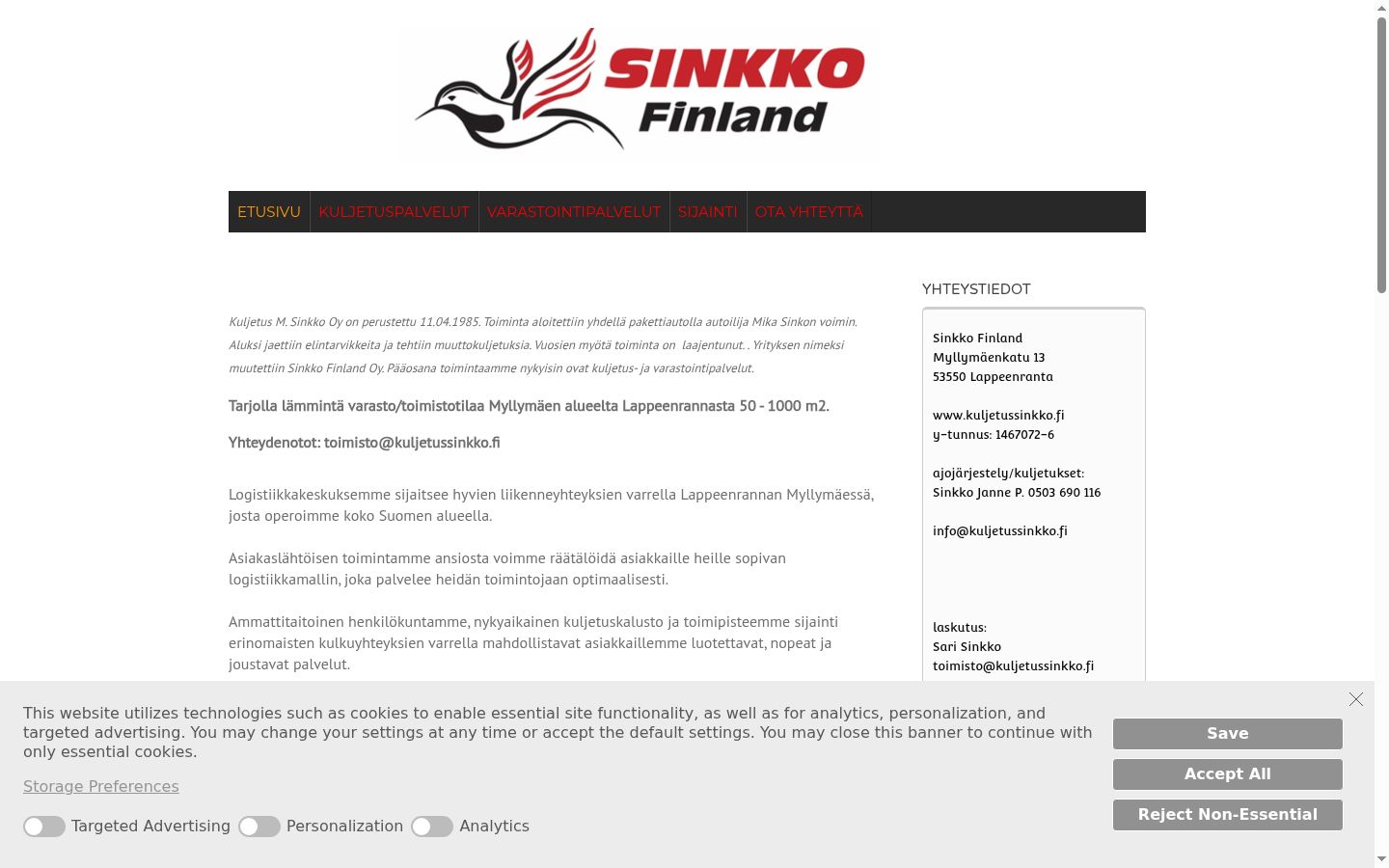 Zrzut ekranu banera zgody wyświetlanego przed jakąkolwiek interakcją