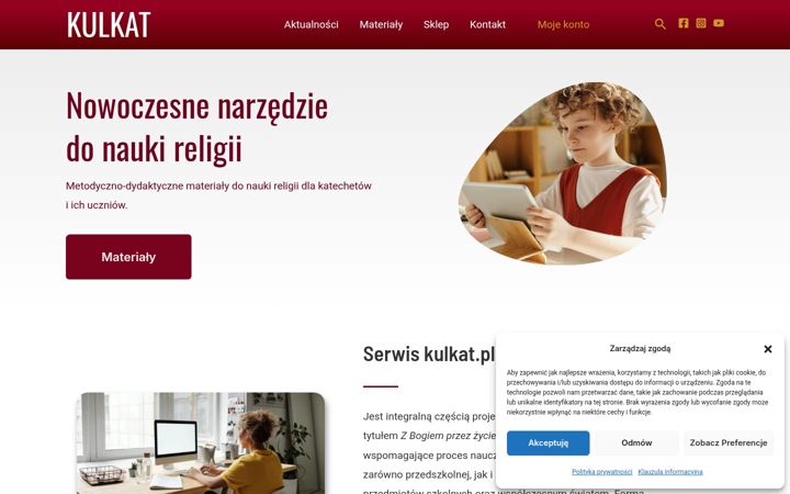 Screenshot of kulkat.pl