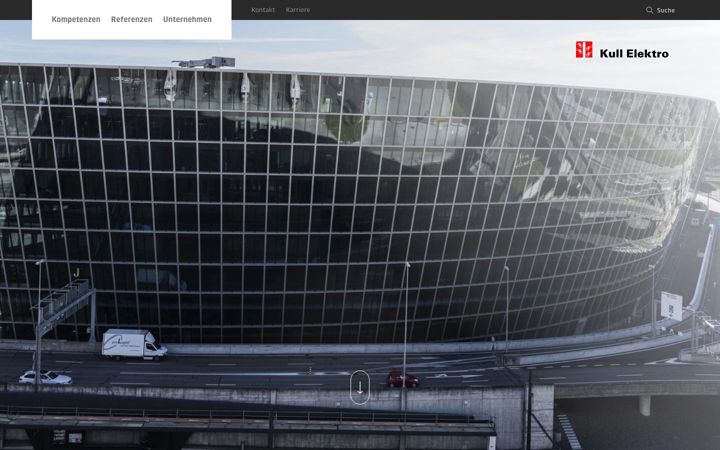 Screenshot of kull-elektro.ch
