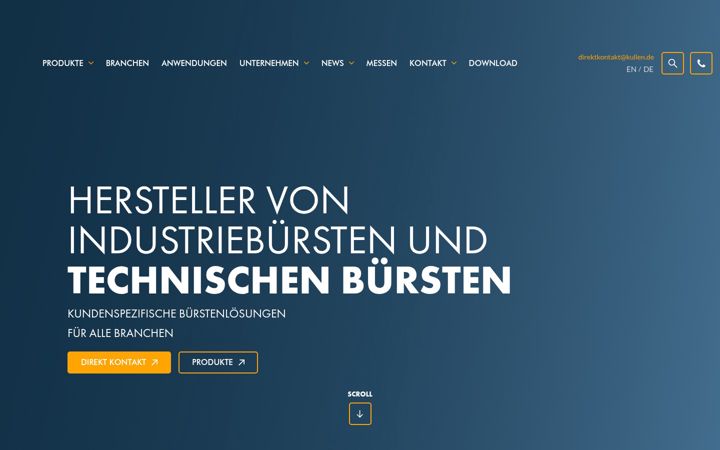 Screenshot of kullen.de