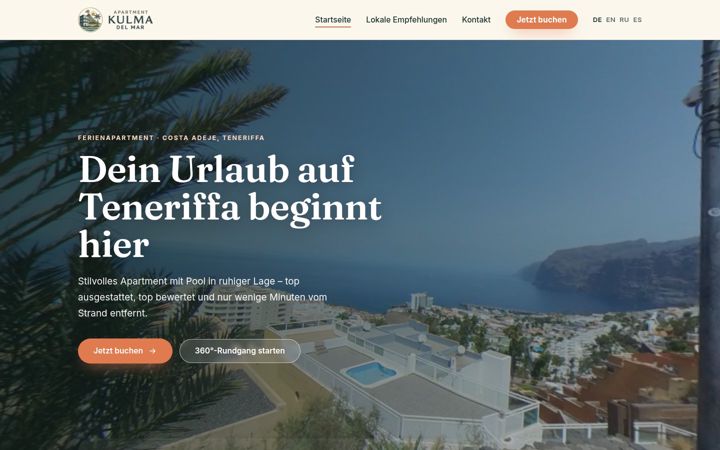 Screenshot of kulmadelmar.com