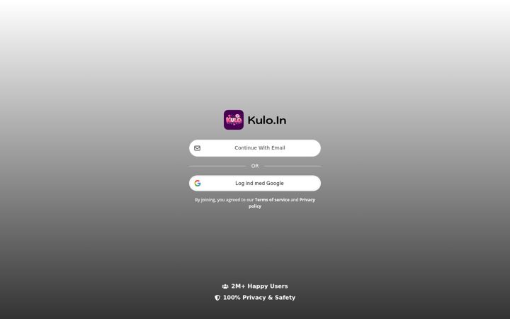 Screenshot ta' kulo.in