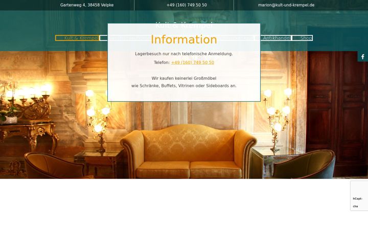 Screenshot of kult-und-krempel.de