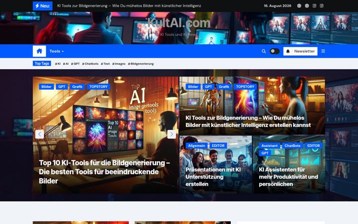 Screenshot of kultai.com