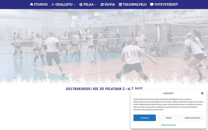 Screenshot of kultavaskooli.net