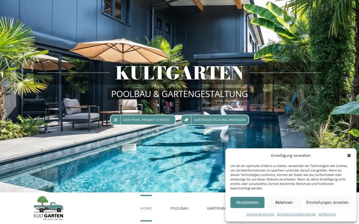 Screenshot of kultgarten.de