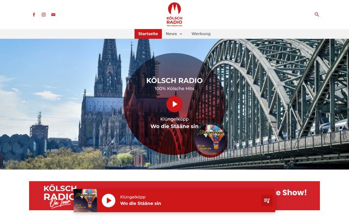 Screenshot of kulthitradio.de
