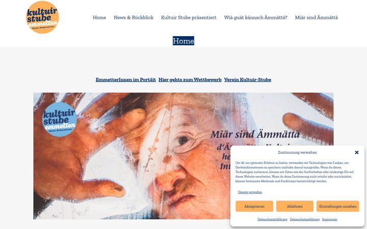 Screenshot of kultuir-stube.ch