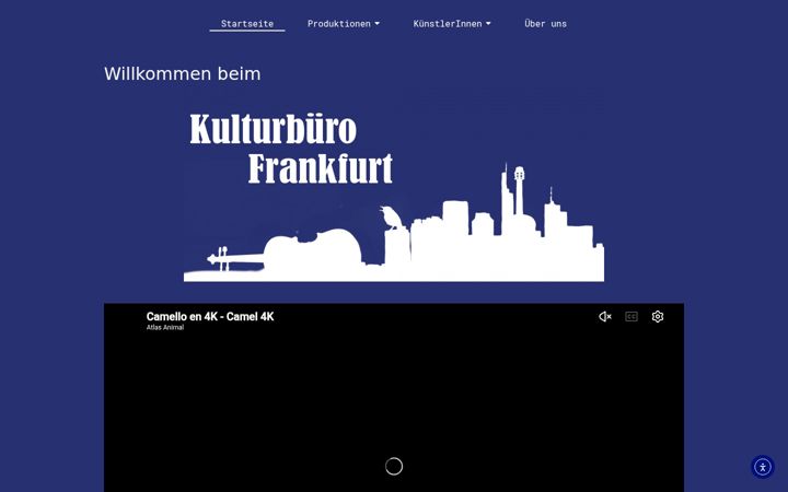 Screenshot of kultur-buero.de