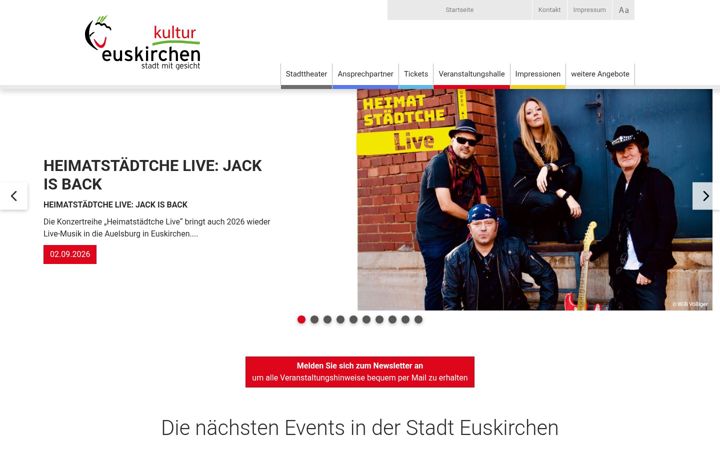 Screenshot of kultur-euskirchen.de