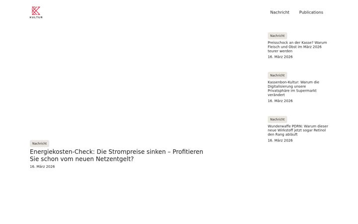Screenshot of kultur-in-der-schranne.de