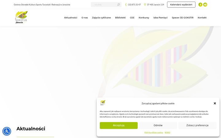 Screenshot of kultura-jarocin.pl