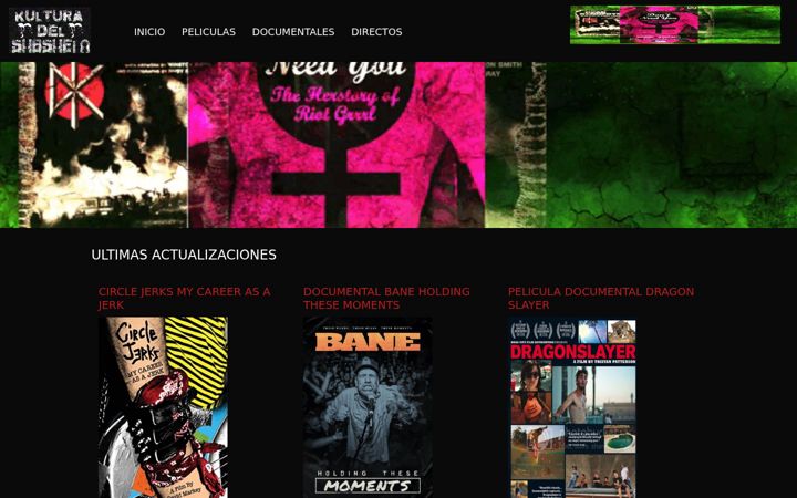 Captura de ecrã de kulturadelsubsuelo.com