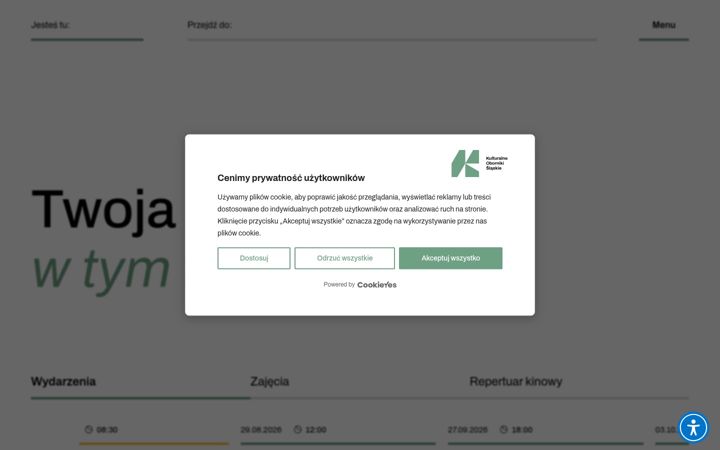 Screenshot of kulturalne.com