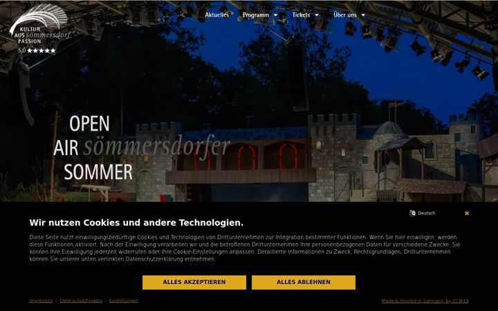 Screenshot of kulturauspassion.de