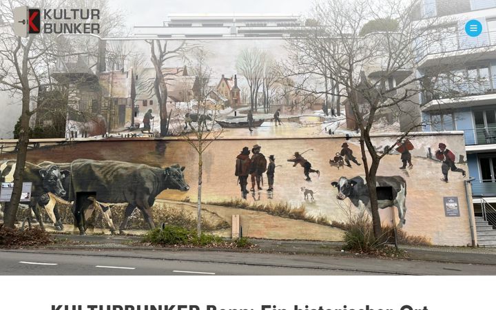 Screenshot of kulturbunker-bonn.de