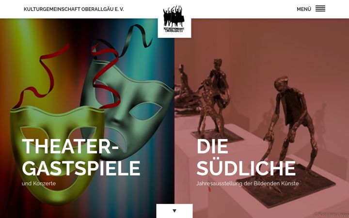 Screenshot of kulturgemeinschaft-oberallgaeu.de