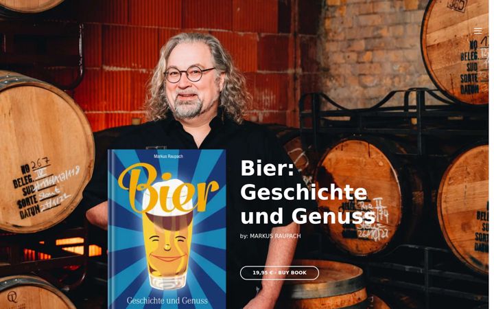 Screenshot of kulturgeschichte-bier.de