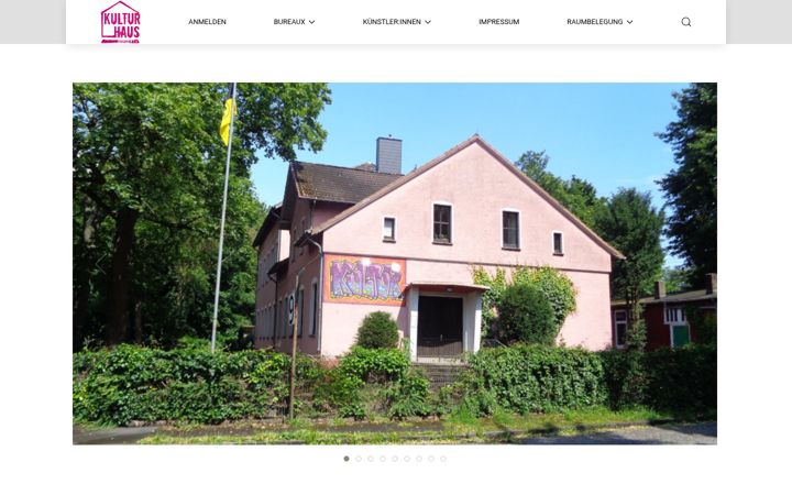 Screenshot of kulturhausneuasseln.org