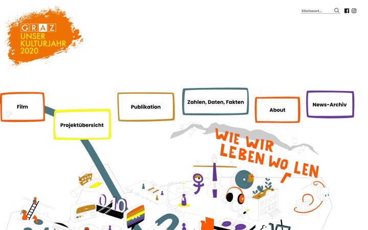 Screenshot of kulturjahr2020.at