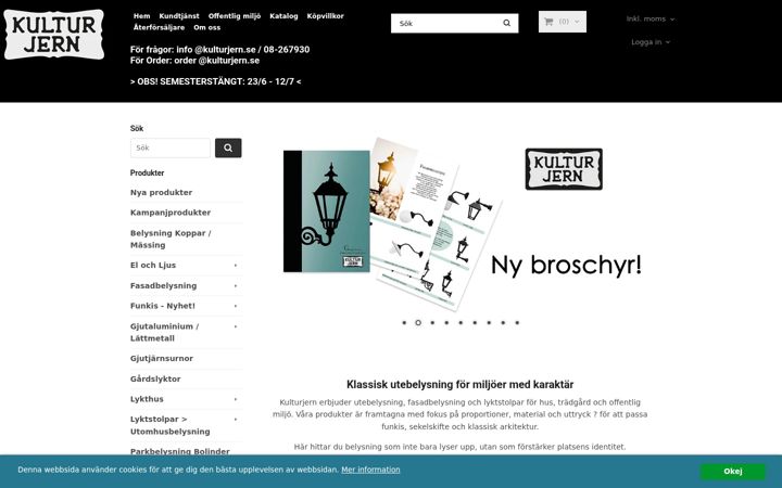 Screenshot of kulturjern.se