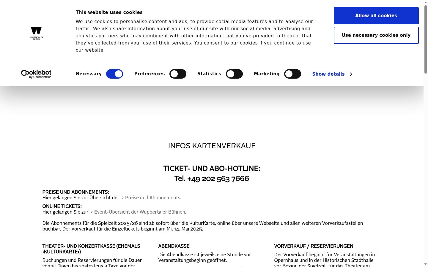 Screenshot του banner συγκατάθεσης που εμφανίστηκε πριν από οποιαδήποτε αλληλεπίδραση