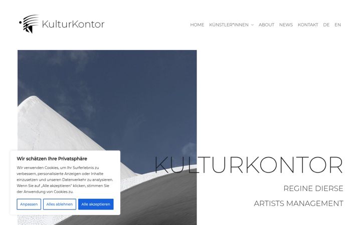Screenshot of kulturkontor.de