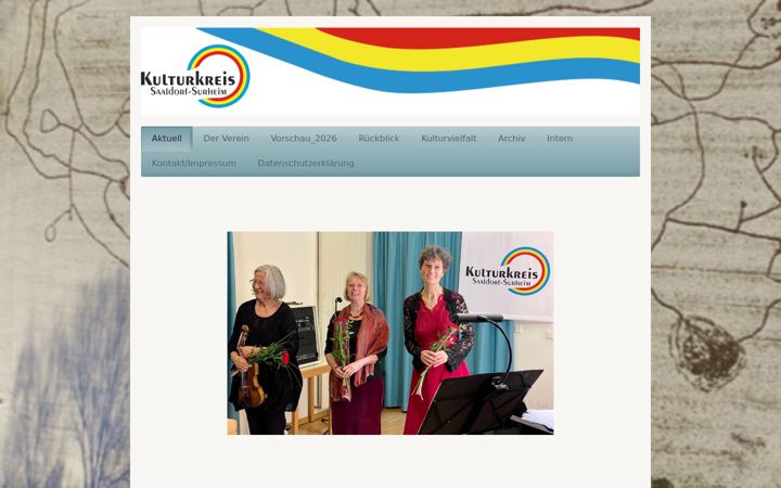Screenshot of kulturkreis-saaldorf-surheim.de